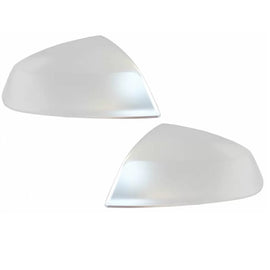 Calotte specchietti per Audi Q5 4M 16-20, Q7 4M 15-19 Shells spazzolato alluminio 2 pezzi