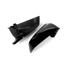Calotte specchietti per BMW 5 F07 10-14 (pre-restyling) / 7 F01 09-12 M4 stile Nero lucido 2 pezzi