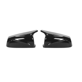 Calotte specchietti per BMW 5 F07 10-14 (pre-restyling) / 7 F01 09-12 M4 stile Nero lucido 2 pezzi