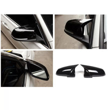 Carica l'immagine nel visualizzatore di Gallery, Calotte specchi BMW F10 F11 LCI F06 F12 F13 F02 F03 F04 2014-2018 stile M4 nere