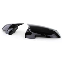 Carica l'immagine nel visualizzatore di Gallery, Calotte specchi BMW F10 F11 LCI F06 F12 F13 F02 F03 F04 2014-2018 stile M4 nere