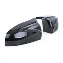 Carica l'immagine nel visualizzatore di Gallery, Calotte specchietti per BMW X5 E70 06-13 / X6 E71 08-13 M4 stile Nero lucido 2 pezzi