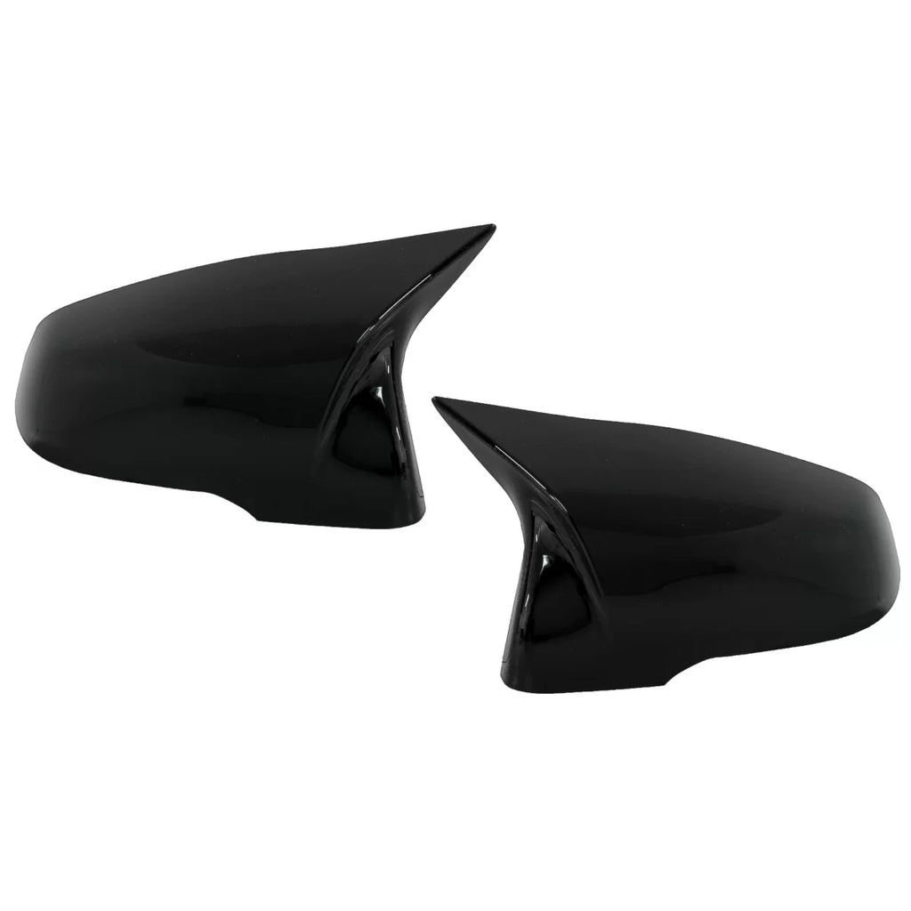 Calotte specchietti con Griglie anteriori a doppio rene Doppia lamella per BMW X1 F48 Pre LCI (06.2015-2019) nere lucide