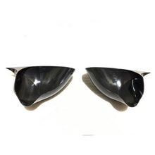 Calotte specchietti per Seat Leon 1P restyling 2009-2012 M4 stile Nero lucido 2 pezzi