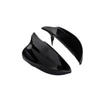 Calotte specchietti per VW Golf VI (6) 08-12, Touran 10-15 R stile Clip On Nero lucido 2 pezzi
