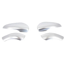 Calotte specchietti per VW Golf VI (6) 08-12, Touran 10-15 spazzolato alluminio Top-inferiore set 4 pezzi