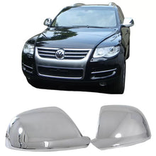 Calotte specchietti per VW Touareg 7L 07-10 cromato 2 pezzi