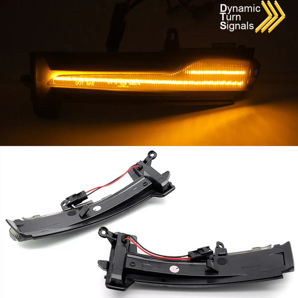 Specchietto dinamico Led per Volvo XC60 14-17 restyling fumé 2 pezzi