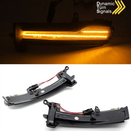 Specchietto dinamico Led per Volvo XC60 14-17 restyling fumé 2 pezzi