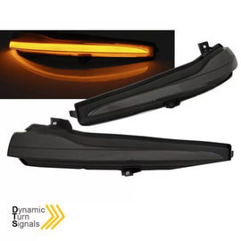 Specchietto LED per Mercedes Classe C W205 / Classe E W213 / Classe S W222 dinamico fumé 2 pezzi