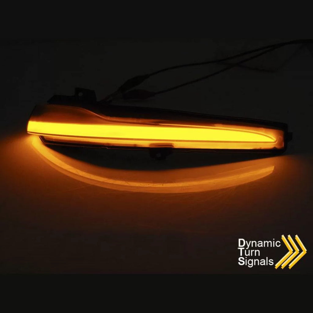 Specchietto LED per Mercedes Classe C W205 / Classe E W213 / Classe S W222 dinamico fumé 2 pezzi