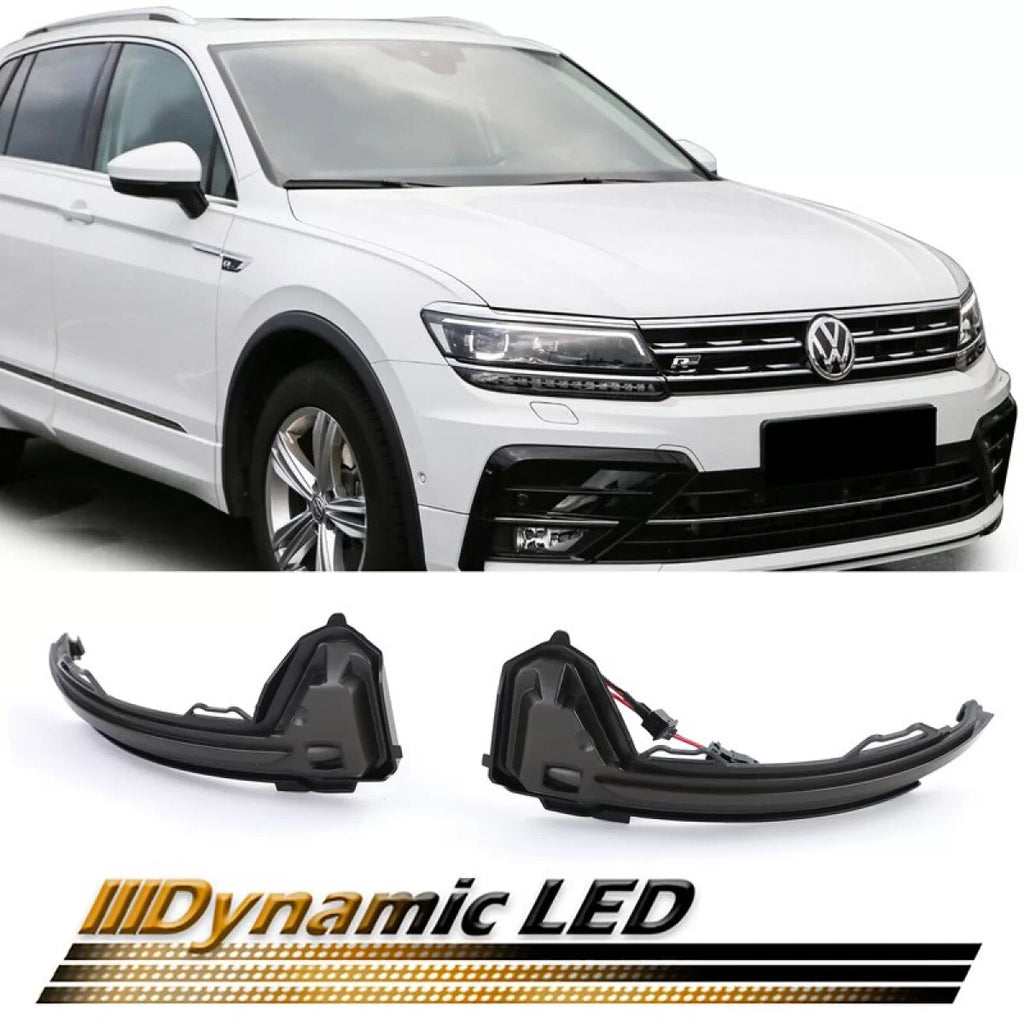 Specchietto LED per VW Tiguan MK2 AD1 2016+ dinamico Canbus 2 pezzi