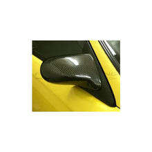 Carica l'immagine nel visualizzatore di Gallery, CarbonWorks Specchietti laterali regolabili elettricamente stile Spoon in carbonio per Honda Civic 1991-1996 - foto 4