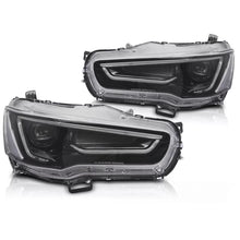 Carica l'immagine nel visualizzatore di Gallery, MITSUBISHI LANCER 8 08-16 a guida di luce nero