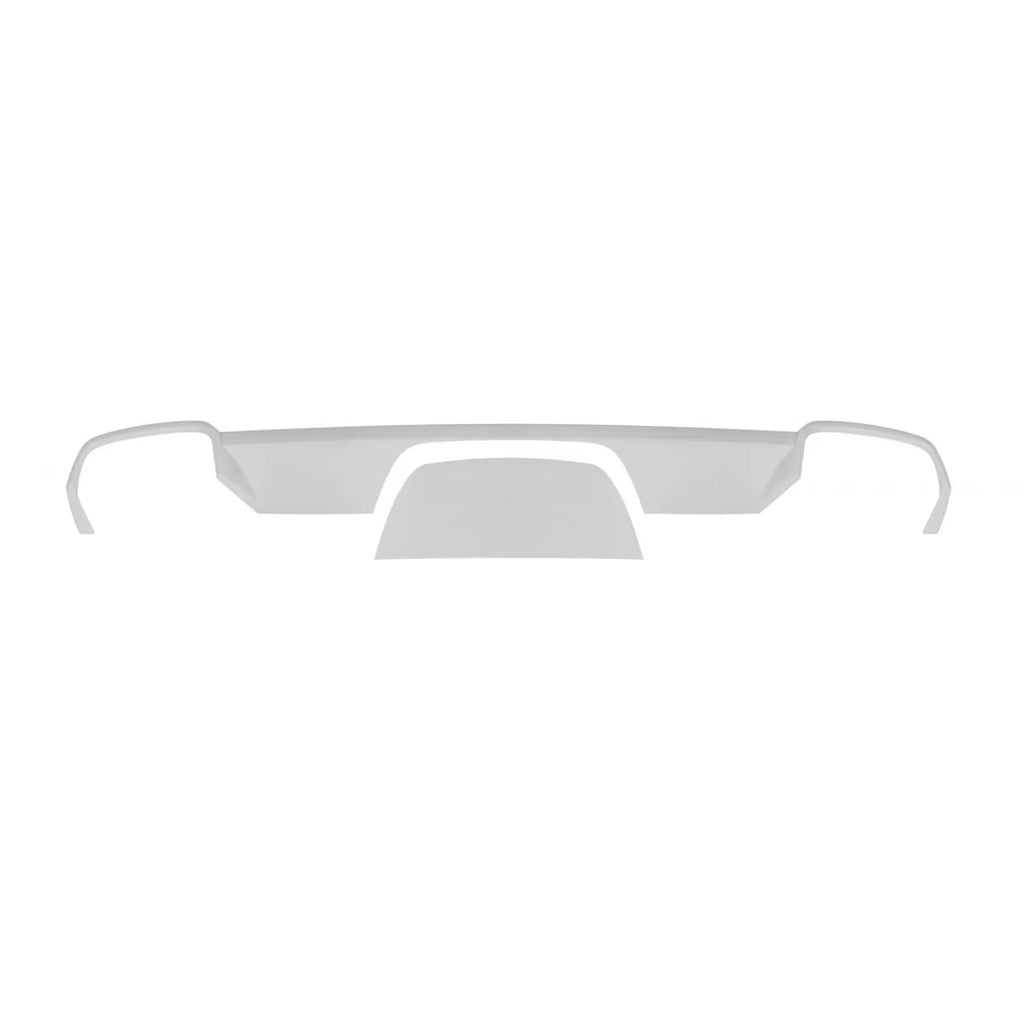 Diffusore stile ML63 con cromato terminali per posteriore A design paraurti per Mercedes ML W166 2012-2015 -oo--oo-