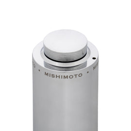 Vaschetta acqua radiatore universale Mishimoto argento - installata