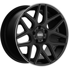 Load image into Gallery viewer, Cerchio in Lega Fondmetal INSPIRED MOROS (STC-MS) 20x9.5 ET35 5x130 MATT BLACK MACHINED LIP