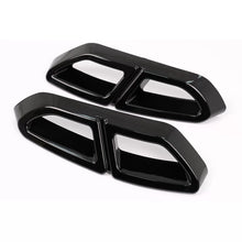 Terminali di scarico decorativo cornici per VW Passat B8 3G GTE / Alltrack (2015-2019) Nero lucido