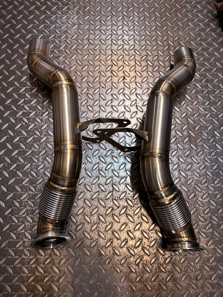 Downpipe BAQ Exhaust Ferrari 488 GTB / Spider / Pista / Pista Spider V8 3.9 (2015-2019) – foto 12