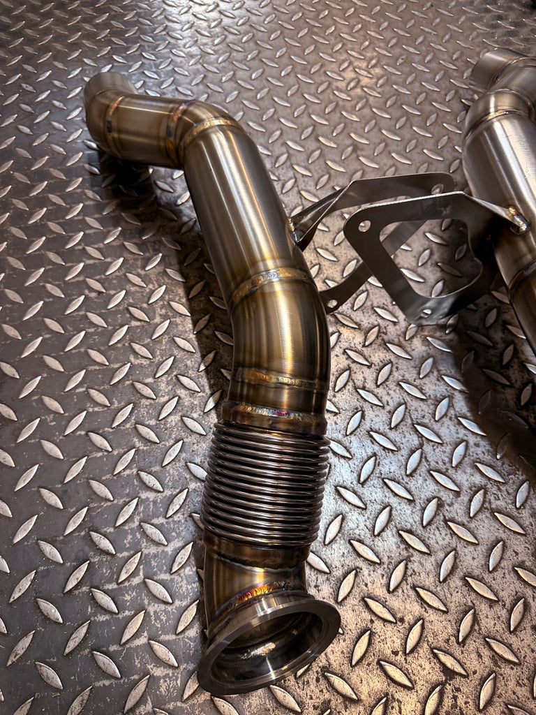 Downpipe BAQ Exhaust Ferrari 488 GTB / Spider / Pista / Pista Spider V8 3.9 (2015-2019) – foto 15