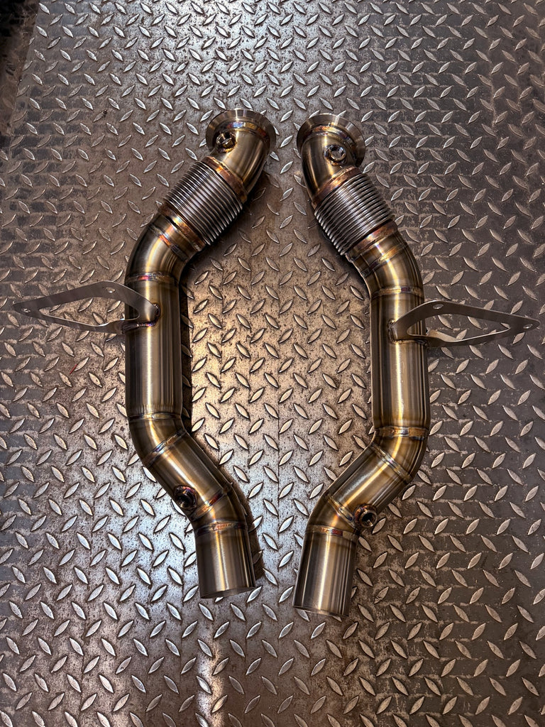 Downpipe BAQ Exhaust Ferrari 488 GTB / Spider / Pista / Pista Spider V8 3.9 (2015-2019) – foto 16