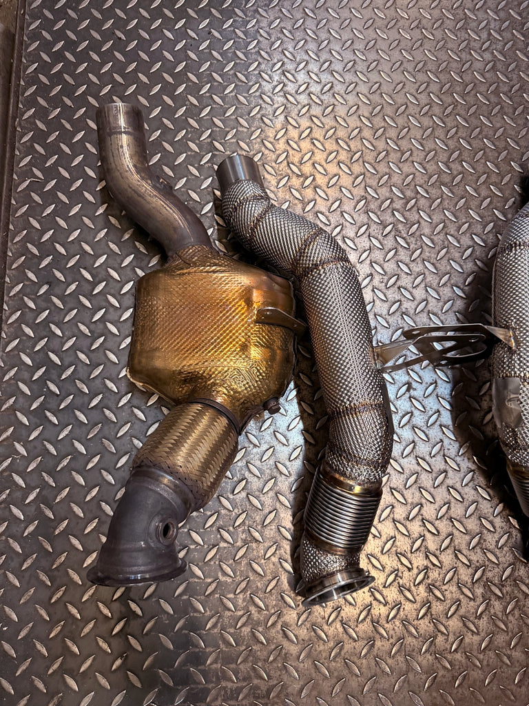 Downpipe BAQ Exhaust Ferrari 488 GTB / Spider / Pista / Pista Spider V8 3.9 (2015-2019) – foto 5