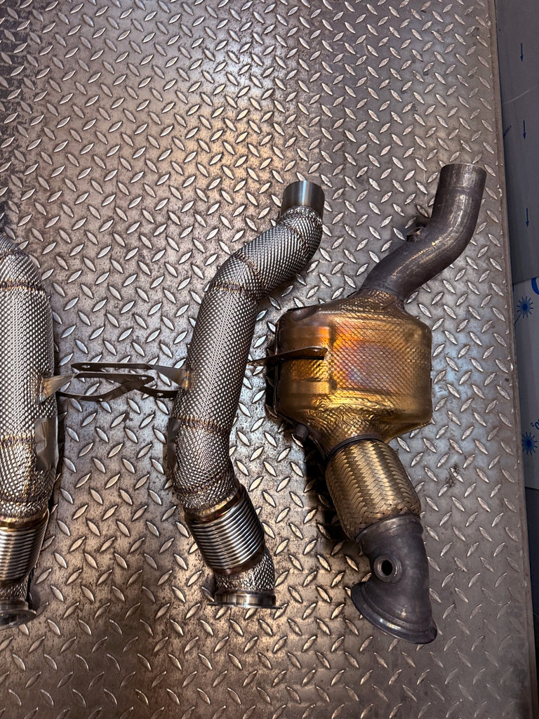 Downpipe BAQ Exhaust Ferrari 488 GTB / Spider / Pista / Pista Spider V8 3.9 (2015-2019) – foto 6