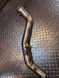 Downpipe BAQ Exhaust Jaguar XE / XF / F-Pace / F-Type 2.0T Ingenium senza GPF (2017-2018) – foto 1