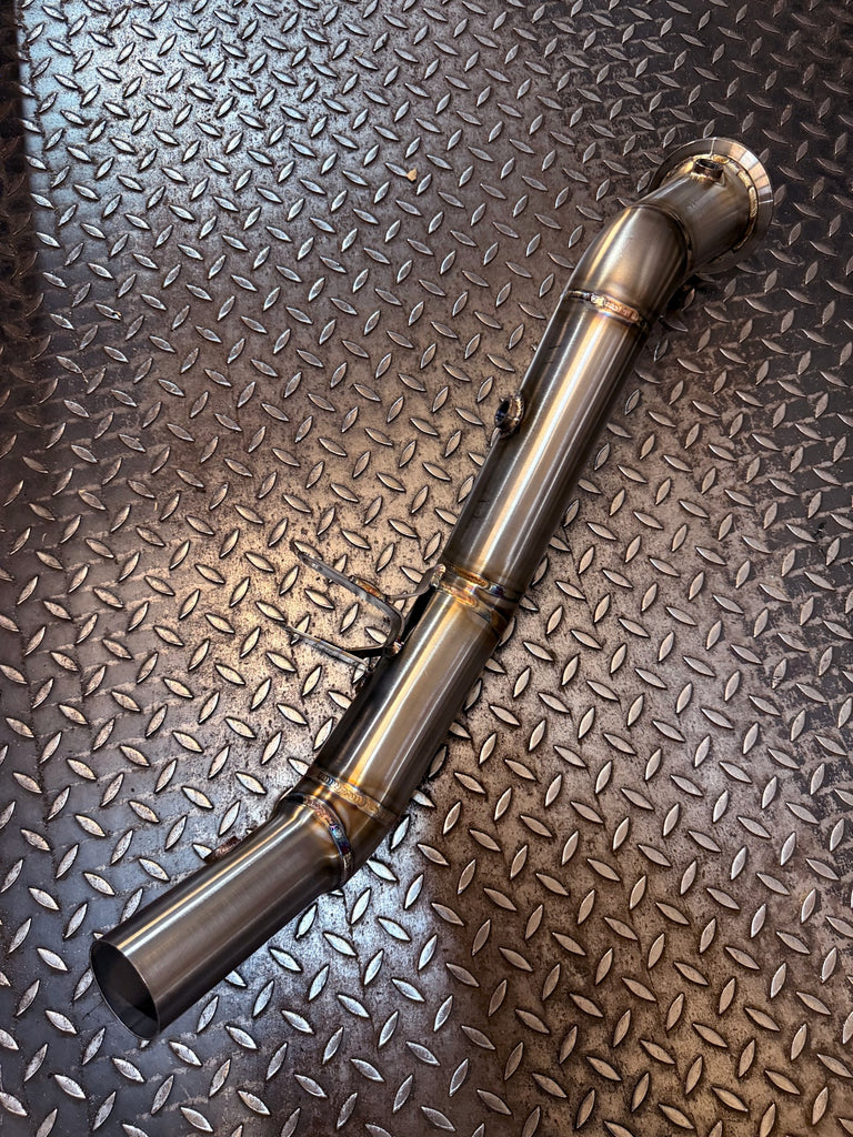 Downpipe BAQ Exhaust Jaguar XE / XF / F-Pace / F-Type 2.0T Ingenium con GPF (2018+) – foto 4