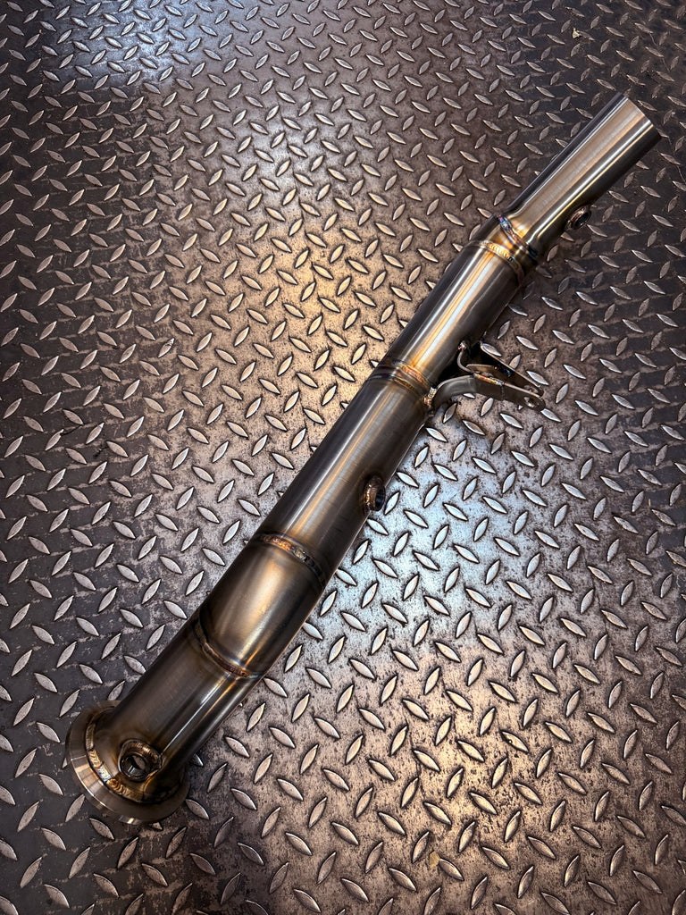 Downpipe BAQ Exhaust Jaguar XE / XF / F-Pace / F-Type 2.0T Ingenium senza GPF (2017-2018) – foto 5