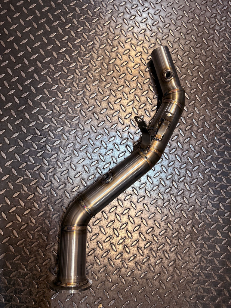 Downpipe BAQ Exhaust Jaguar XE / XF / F-Pace / F-Type 2.0T Ingenium con GPF (2018+) – foto 6