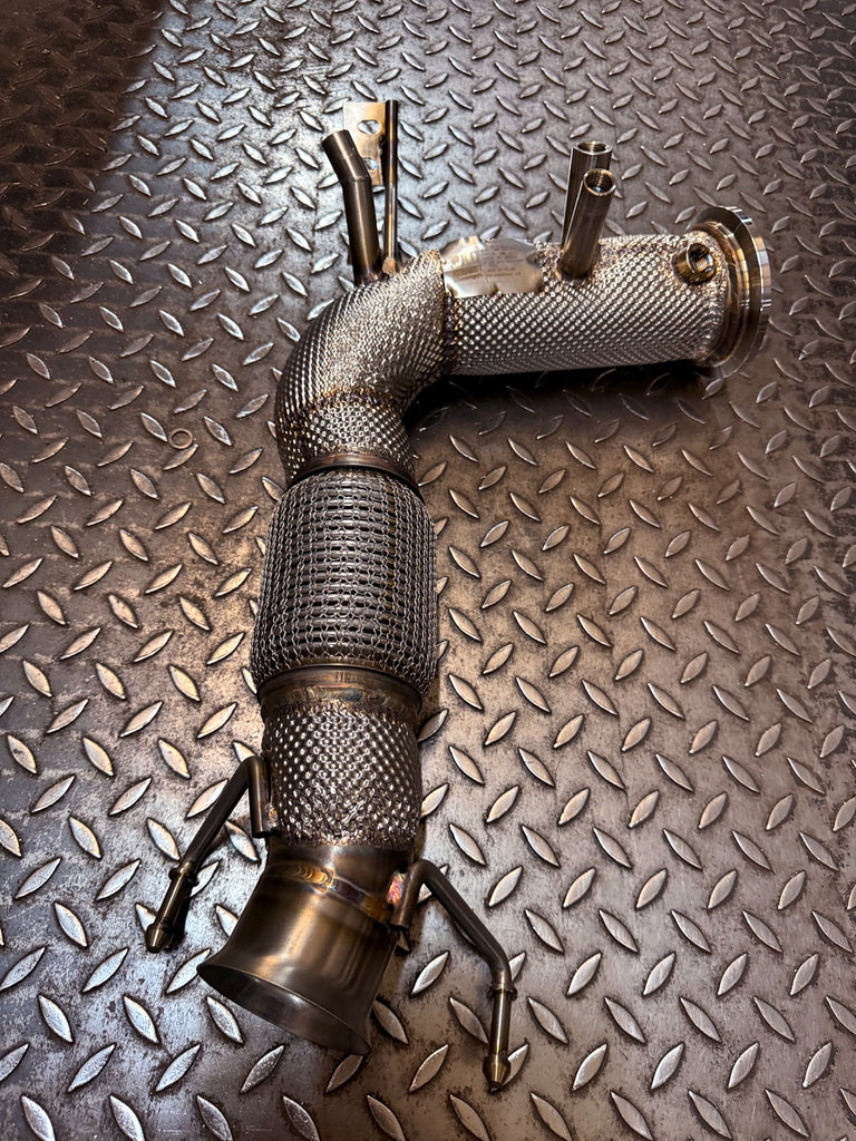 Downpipe BAQ Exhaust BMW Serie 1 F40 / F70, Serie 2 F44 / F74, X1 F48 / U11, X2 F39 / U10 2.0 B48 – foto 3