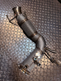 Downpipe BAQ Exhaust BMW Serie 1 F40 / F70, Serie 2 F44 / F74, X1 F48 / U11, X2 F39 / U10 2.0 B48 – foto 1