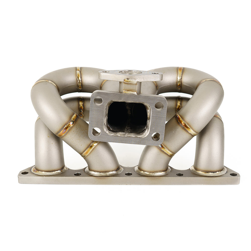 Collettore di Scarico per Turbo RAM Horn SK-Import Acciaio Inox Honda Civic CRX Del Sol T3 - foto 3