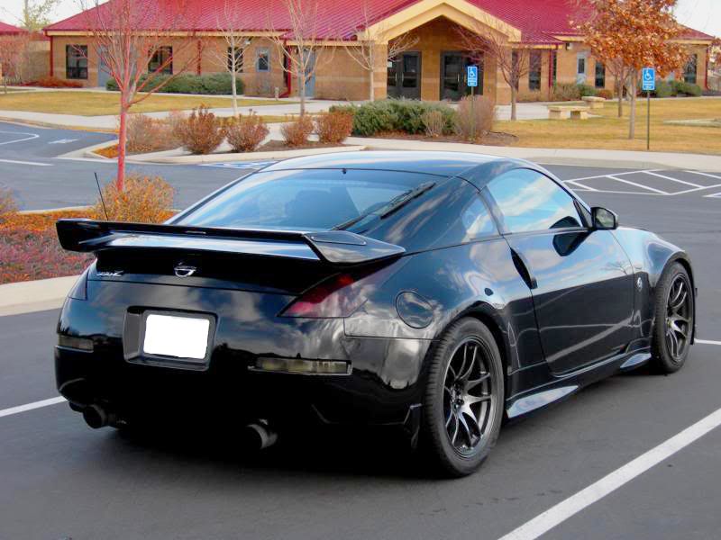 Spoiler Posteriore Nismo 2 Style SK-Import Nissan 350Z Z33 Vetroresina - foto 3