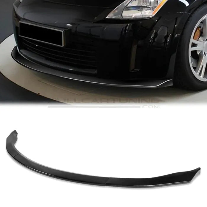 Lip anteriore GT Style Nissan 350Z Z33 VQ35HR 2007-2009 nero lucido