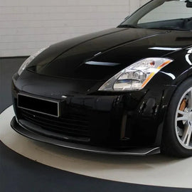 Kit lip tre pezzi Nissan 350Z Z33 coupé e roadster - vista frontale