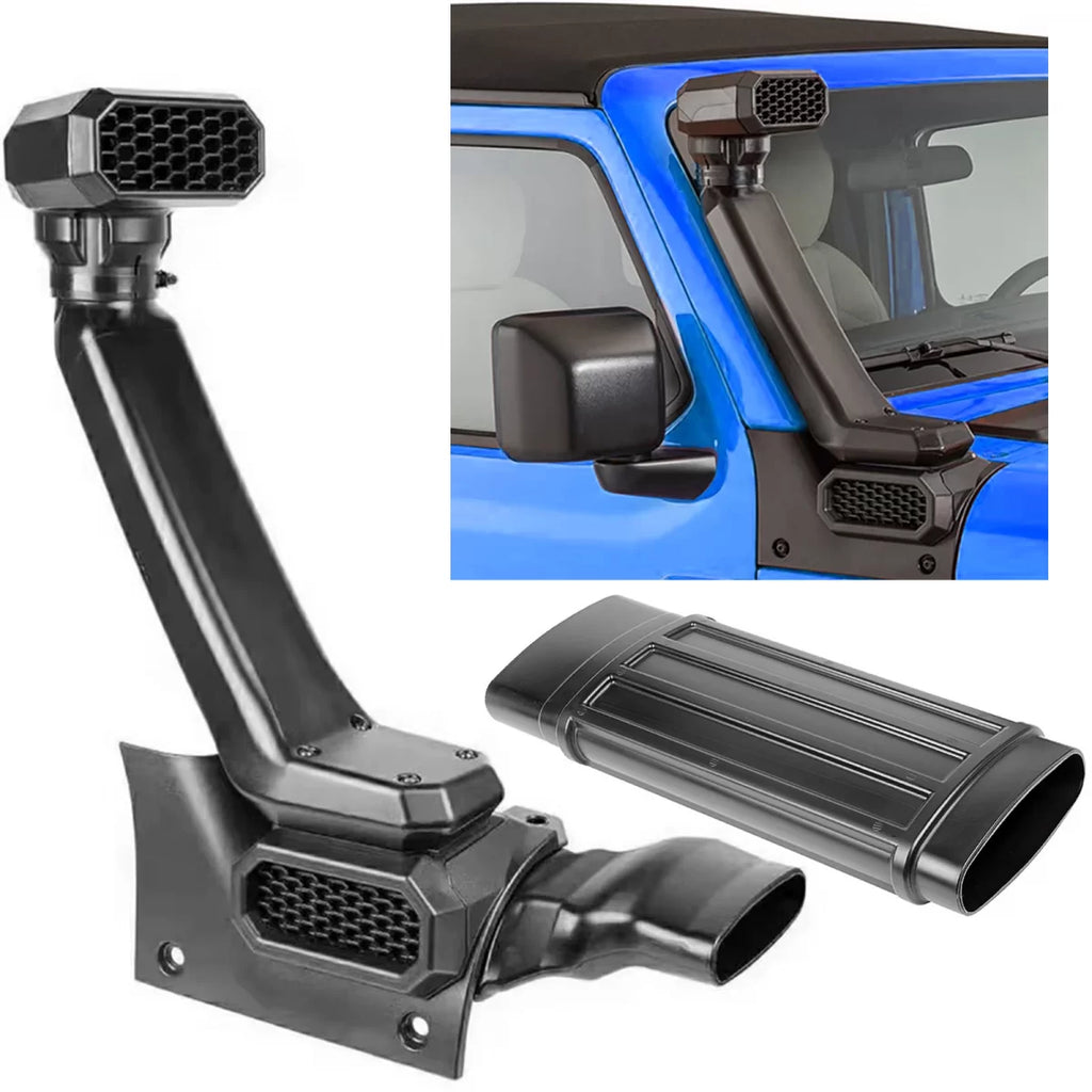 Offroad Snorkel kit corto compatibile Jeep Wrangler JL da 2018