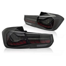 OLED Fanali posteriori fumé compatibile BMW F30 11-18