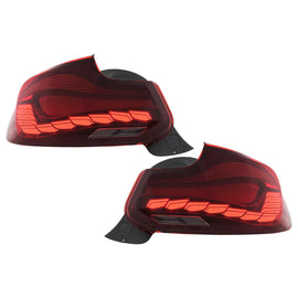 OLED fanali posteriori per BMW Serie 2 F22 F23 M2 F87 (2014-2020) dinamico Indicatori di direzione conversione a M4