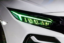Load image into Gallery viewer, Fari Anteriori OLM Serie Gamma RGB per Honda Civic 2016-2021: Illuminazione Personalizzabile Avanzata