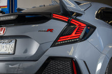 Load image into Gallery viewer, Fanalini Posteriori OLM V1 Pulse Fumè per Honda Civic Hatchback 2017-2021 FK7 FK8