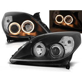 OPEL VECTRA C 09.05-08 Angel Eyes nero