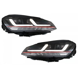 Osram Full LED fari anteriori con dinamico Frecce specchietti per VW Golf 7 VII (2012-2017) rosso GTI conversione