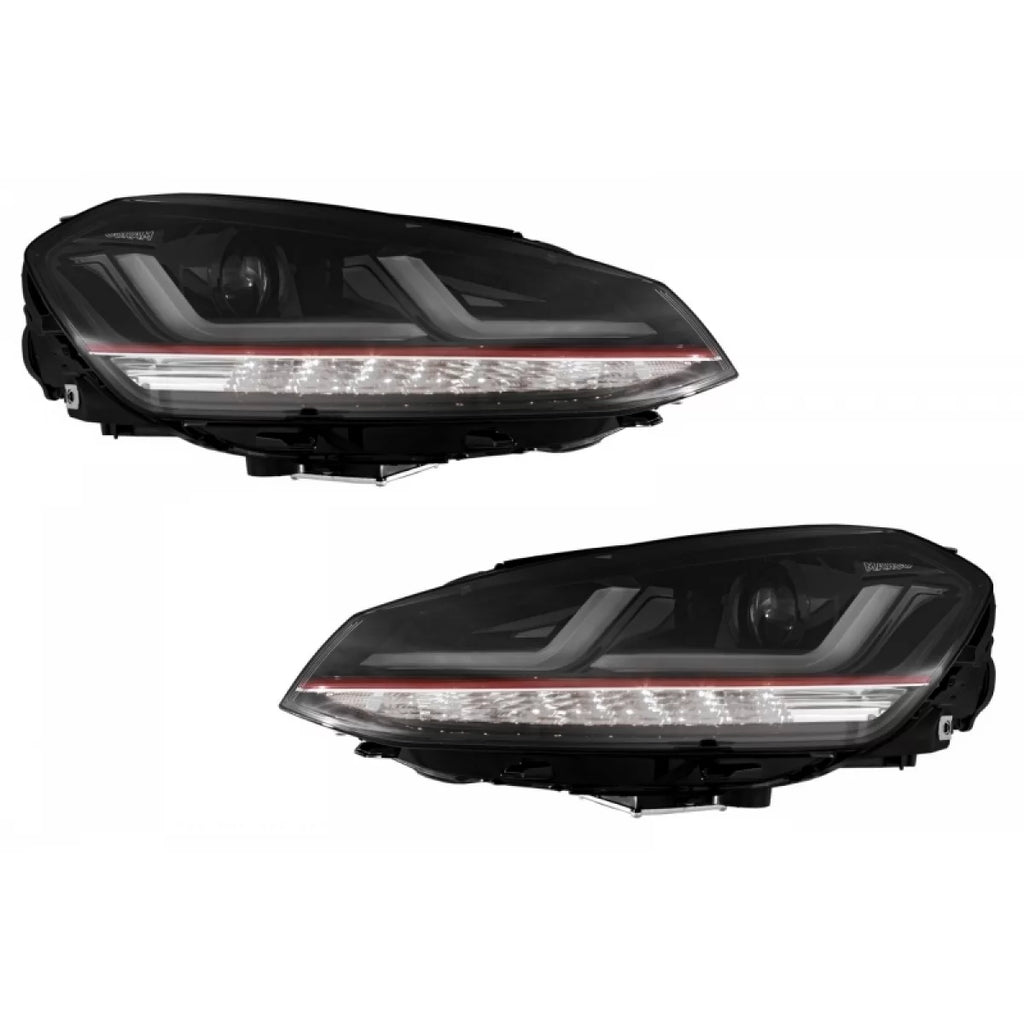 Osram Full LED fari anteriori con dinamico Frecce specchietti per VW Golf 7 VII (2012-2017) rosso GTI conversione