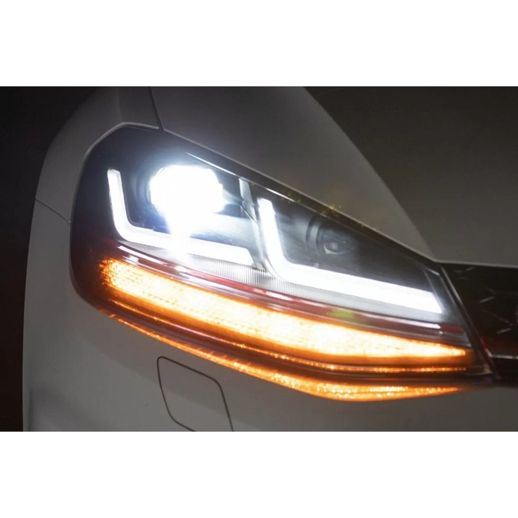 Osram LEDriving GTi Edition LED Set fari anteriori per VW Golf 7.5 2017-2020 con nero base, sinistro e destro, per il