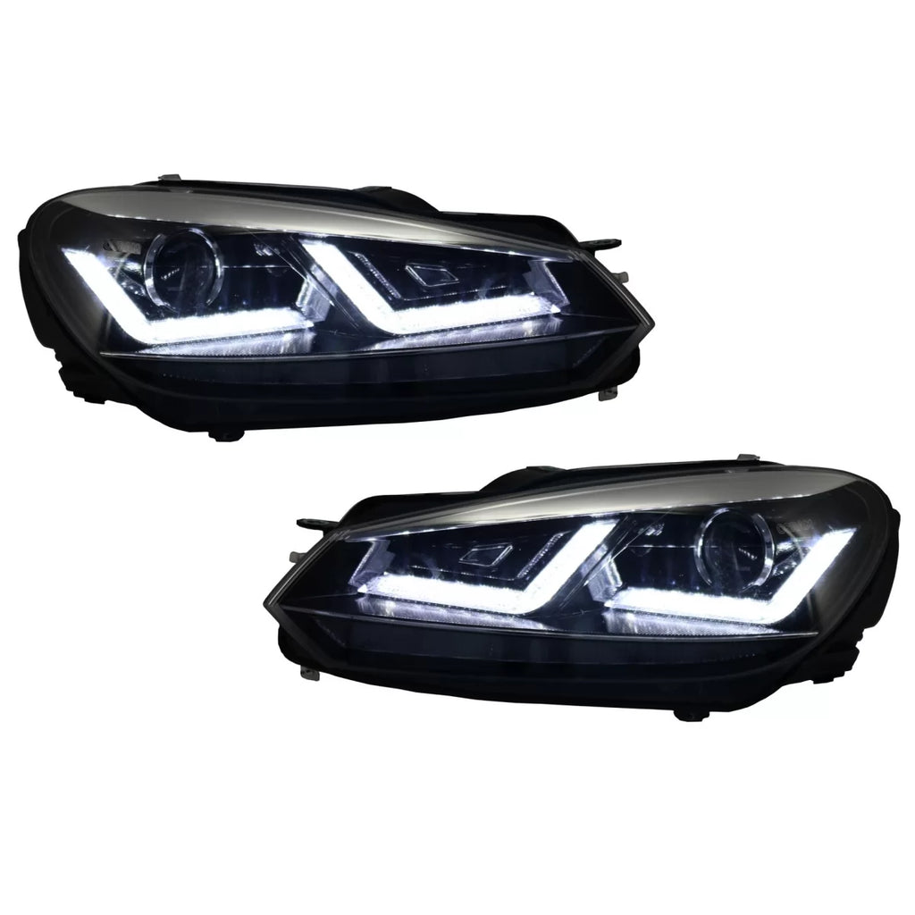 Osram xenon conversione fari anteriori LEDriving per VW Golf 6 VI (2008-2012) cromato LED dinamico sequenziale