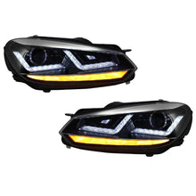 Osram xenon conversione fari anteriori LEDriving per VW Golf 6 VI (2008-2012) cromato LED dinamico sequenziale