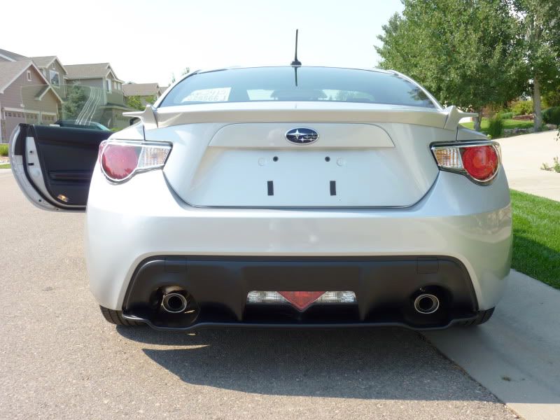 Diffusore Posteriore SK-Import Nero Subaru BRZ Toyota GT86 Pre-Facelift - foto 4