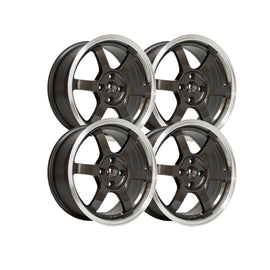 Set 4 cerchi in lega Rota Wheels Grid 16x7 5x114.3 ET40 Gunmetal ricondizionato